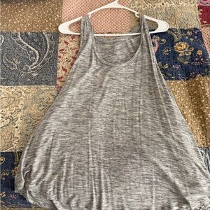 Gray Sleeveless Women's Top
